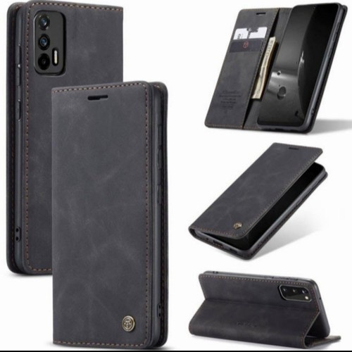 Realme 9 Pro Plus + 8 8 Pro GT 4G 5G Leather Flip Wallet Case Dompet Magnetic Standing Cover Caseme