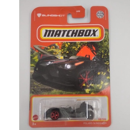 POLARIS SLINGSHOT Hitam | Diecast Matchbox Lot Y 2021 Terbaru MBX Match Box Termurah Murah Mobil Mainan Anak Original Mattel Baru