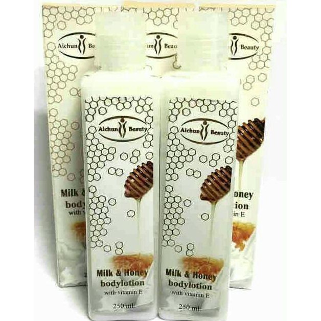 BEST PRODUCT Milk & Honey Aichun Body Lotion BPOM Original/ Aichun Lotion BPOM