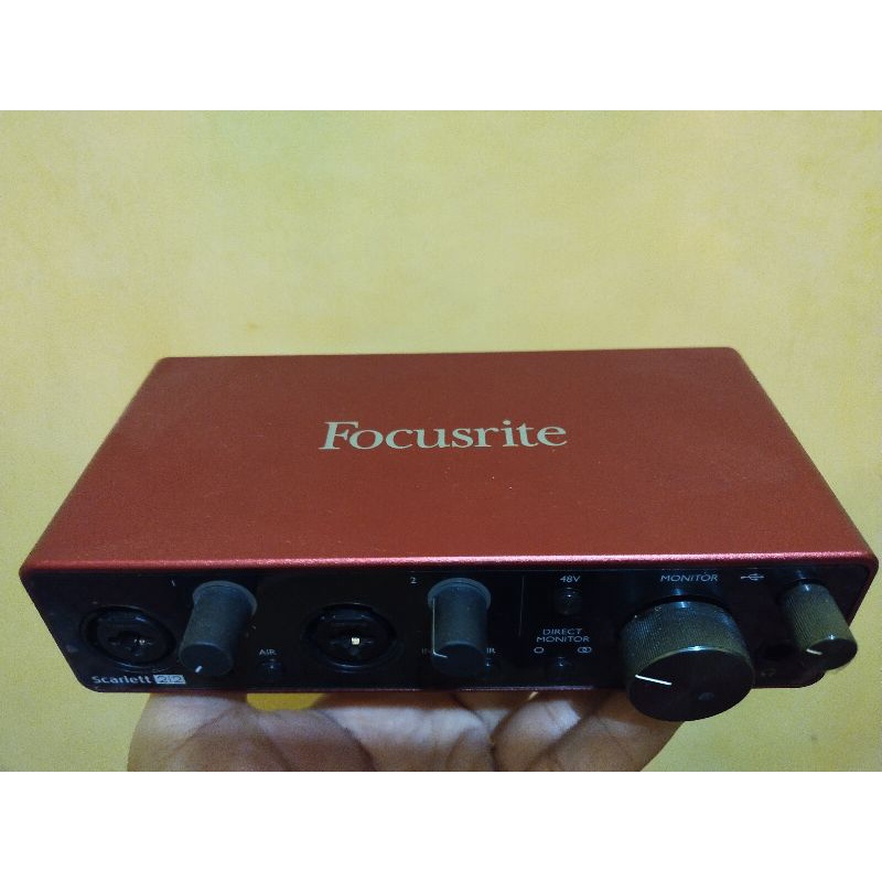 Sound Card Scarlett Focusrite 212