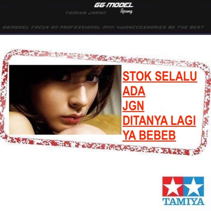 READY Rep Tamiya 94266 Super Fm Chassis  Sfm Chassis - Orange Fluorescent BERKUALITAS