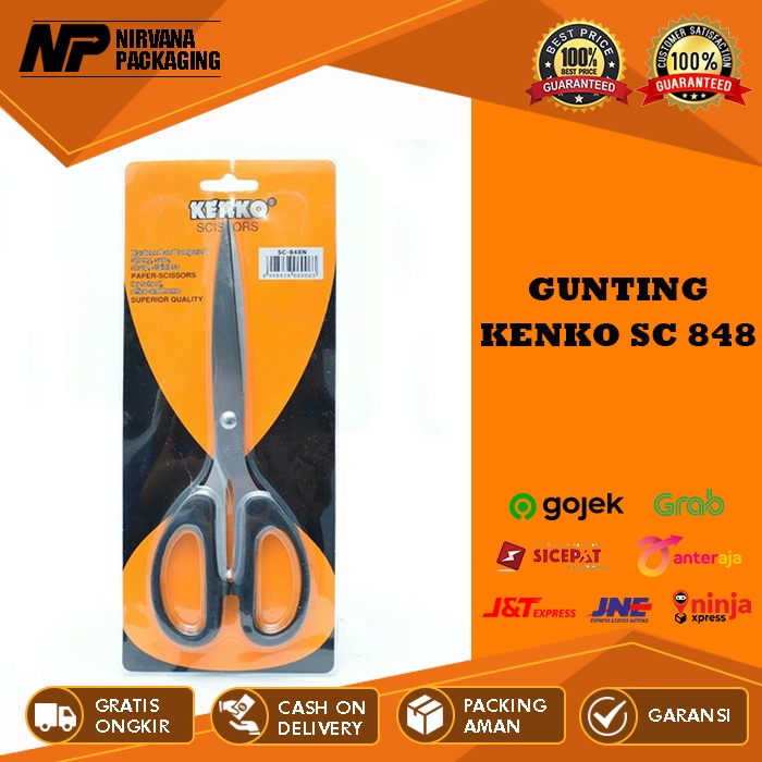 

GUNTING BESAR KENKO SC 848 N SC 848N SCISSORS PEMOTONG STAINLESS STEEL