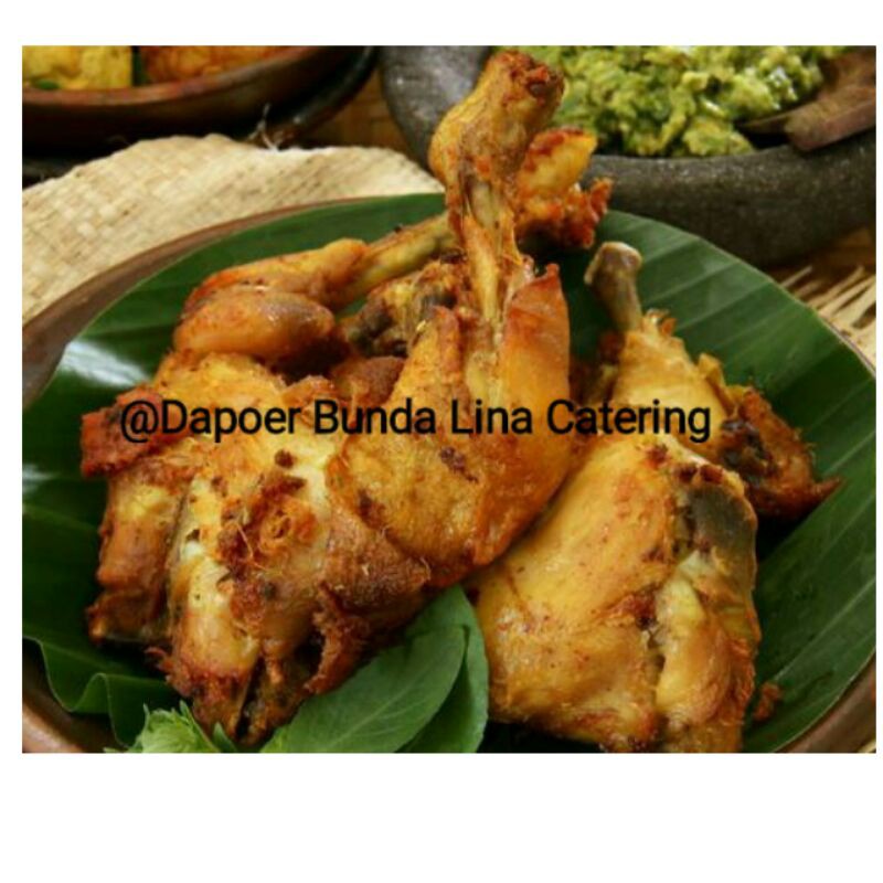 

] Lauk Fresh ] Ayam Penyet Sambal Lamongan isi 3 Potong [Bisa Vacum Tahan 4Hari]