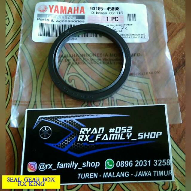 Seal gear box rx king original