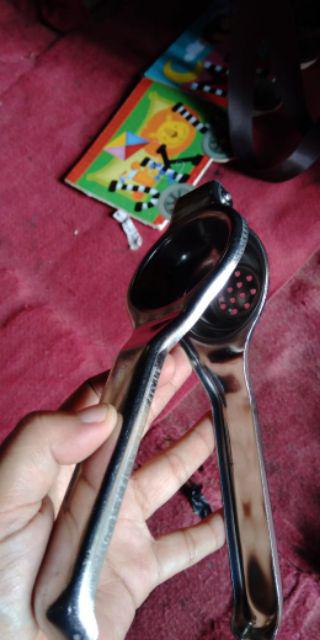 Perasan Jeruk Lemon Kecil Nipis Stainless Steel Pemeras