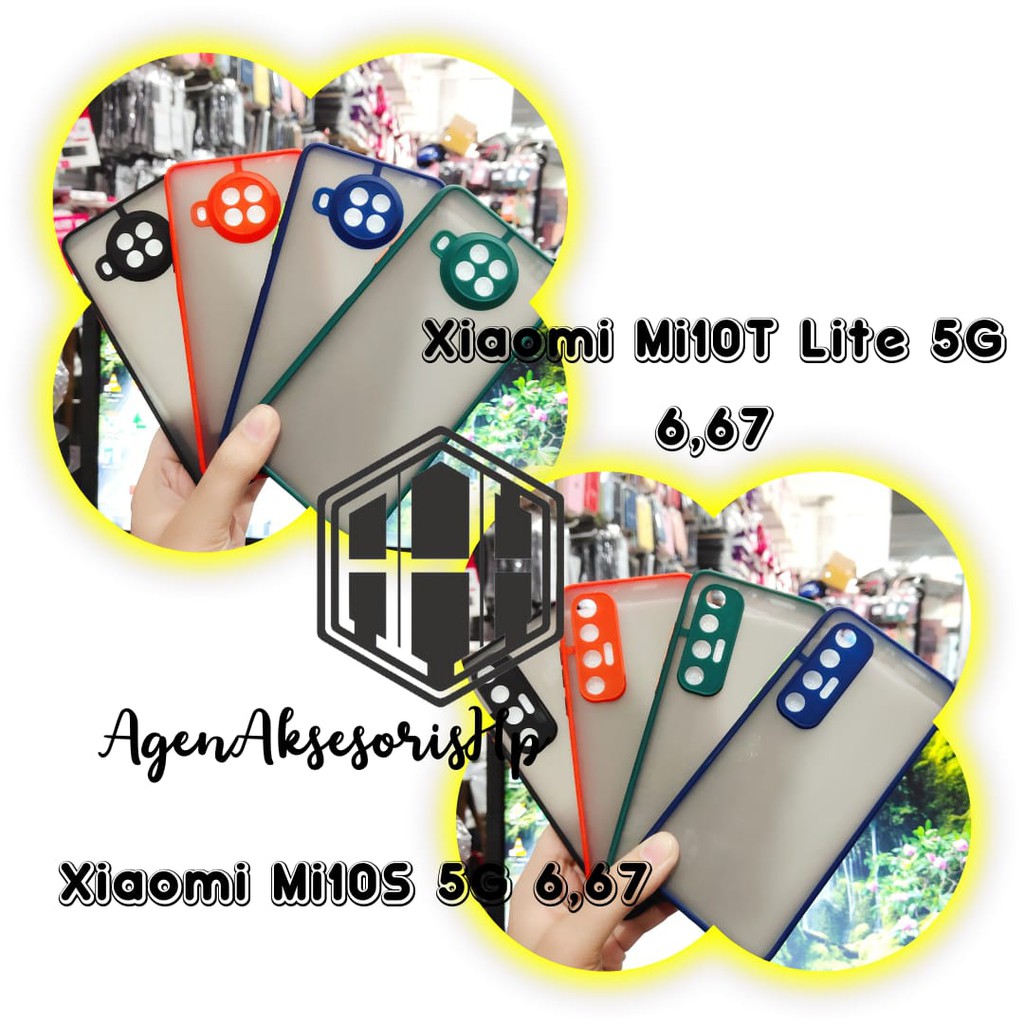 Bumper AERO Case Xiaomi Mi 10T Lite 5G Mi 10S MyChoice Dove List Warna