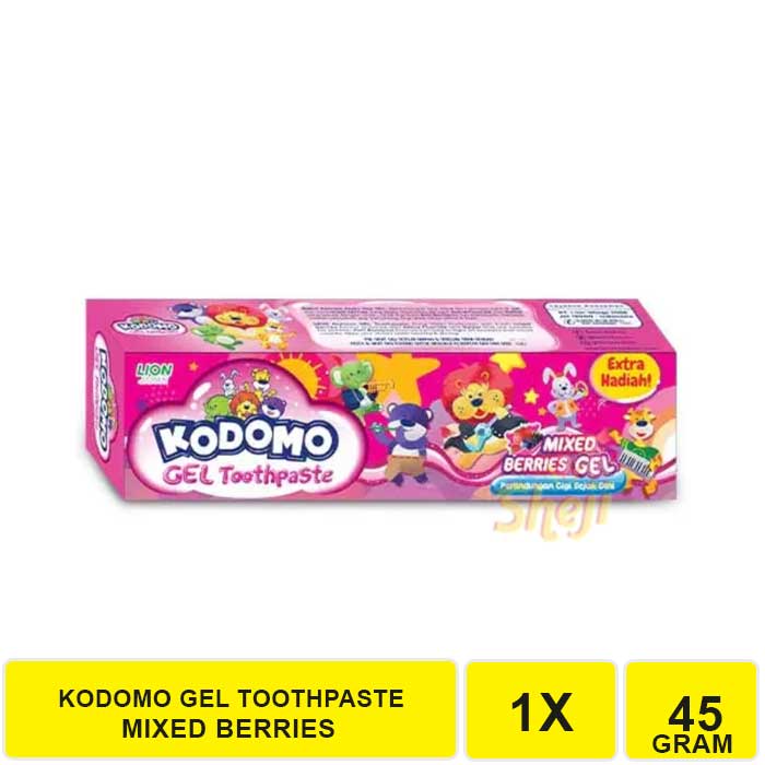 KODOMO PASTA GIGI GEL GRATIS MAINAN ANAK