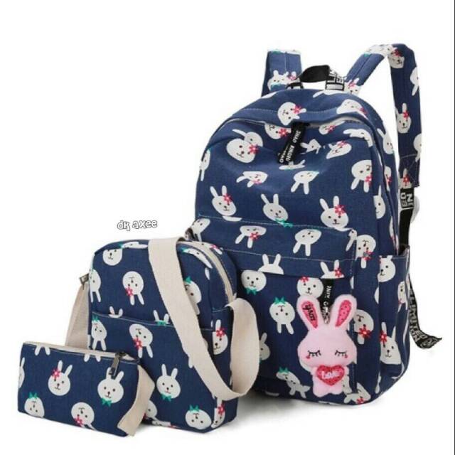 Tas ransel sekolah playboy besar/tas murah