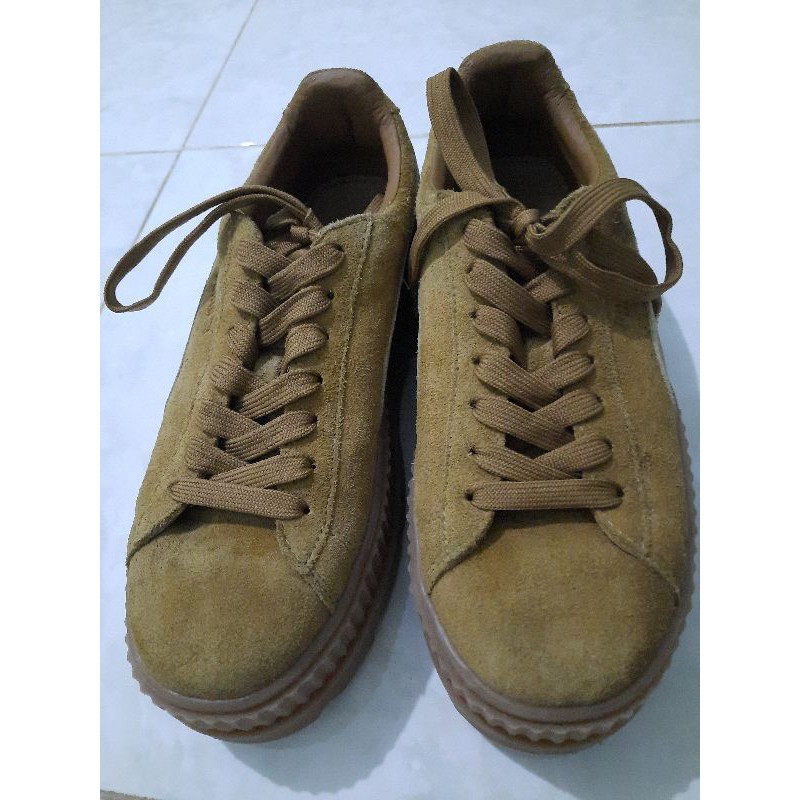 Preloved Puma Fenty Rihanna Golden Brown-Lark