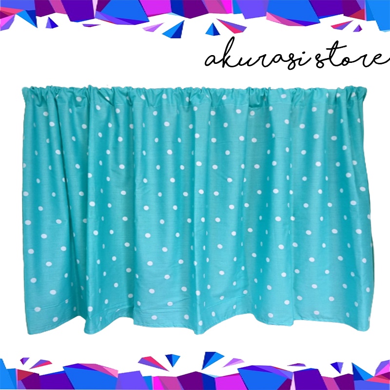 Gorden kolong dapur korden kolong dapur hordeng kolong dapur polkadot