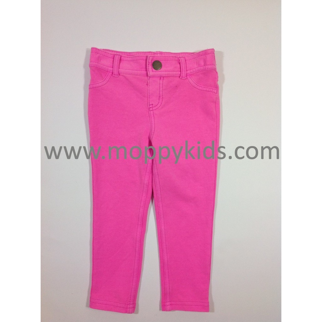 CELANA PANJANG ANAK JEGGING BRANDED SISA EXPORT MERK CIRCO PINK POLOS