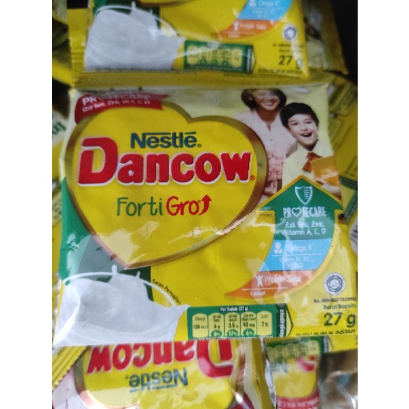 

Susu Dancow Fortigro 27 gr