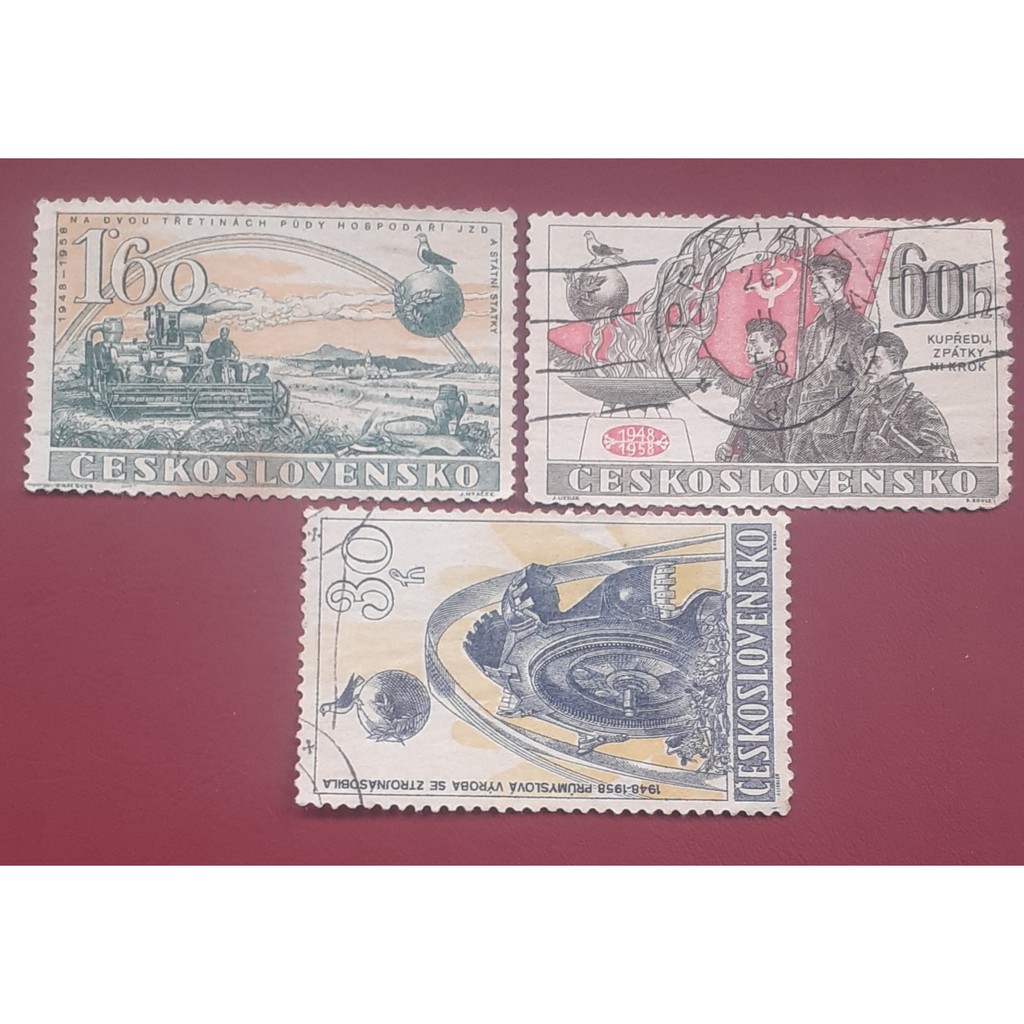 

PERANGKO LAMA CEKOSLOVENSKO/PERANGKO CEKOSLAVIA/HARGA SATUAN