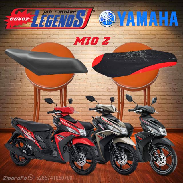 Cover Jok MIO Z Anti Air / Sarung Mantel Jok Motor Standar / Modifikasi