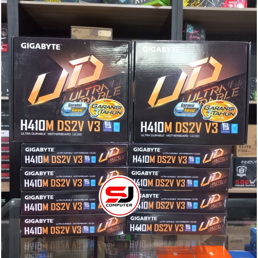 Gigabyte H410M DS2V V3 Motherboard intel LGA1200 Mobo H410 DDR4