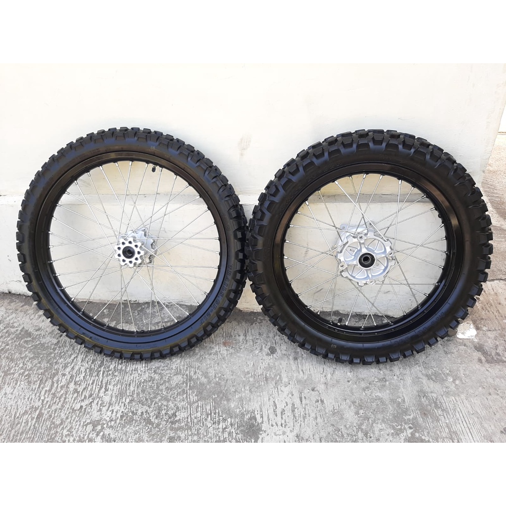 Wheelset Ori Copotan Honda CRF 150 L Original Takasago Excel 18 21