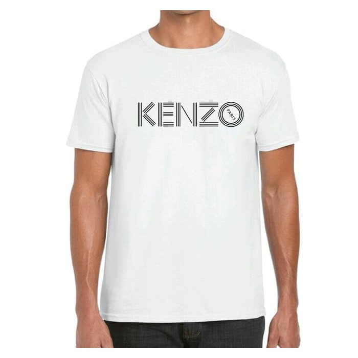 Baju Kaos Promo |  Kaos Baju Obral Combed 30S Distro KENZO PARiS LOGO Murah Tshirt Promo