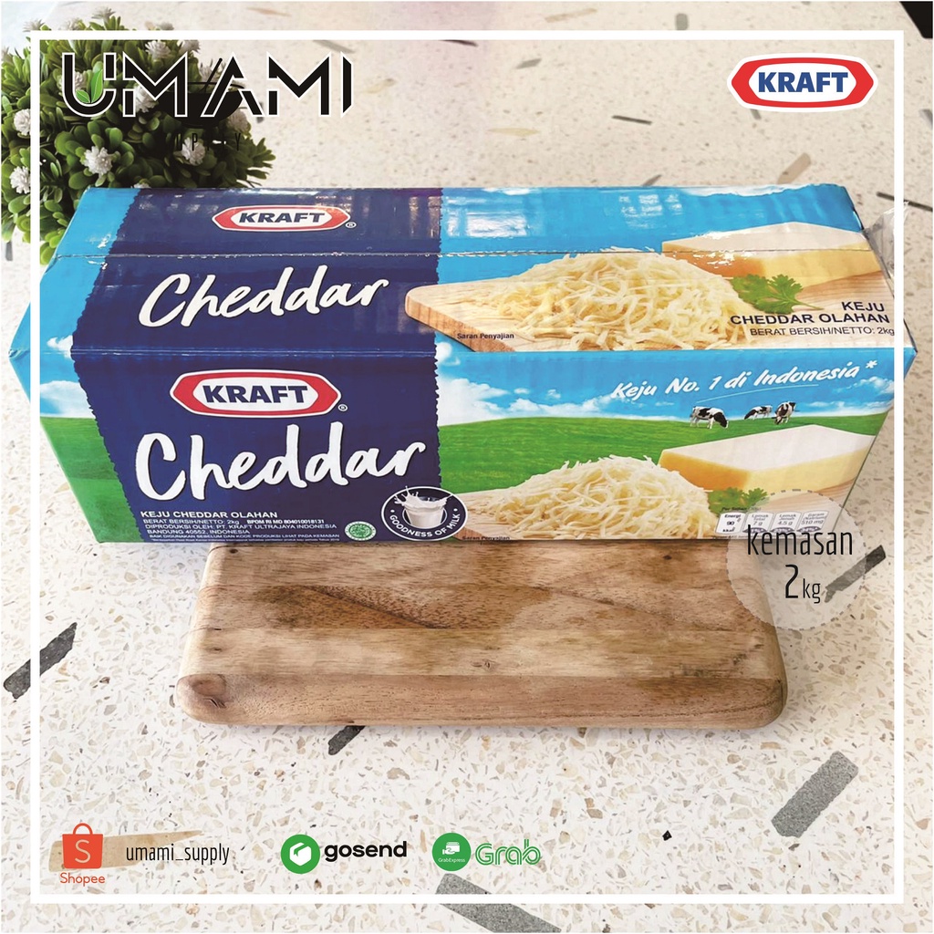 

Kraft - Keju Cheddar Premium - REPACK 250gr