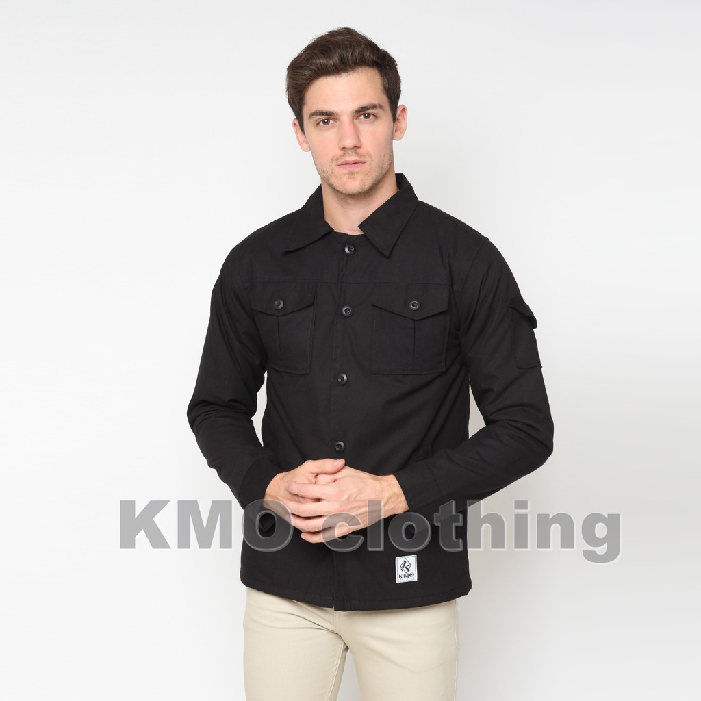 KMO JAKET SEMI PARKA / KEMEJA SEMI PARKA / JAKET 2IN1 BISA DI JADIKAN KEMEJA