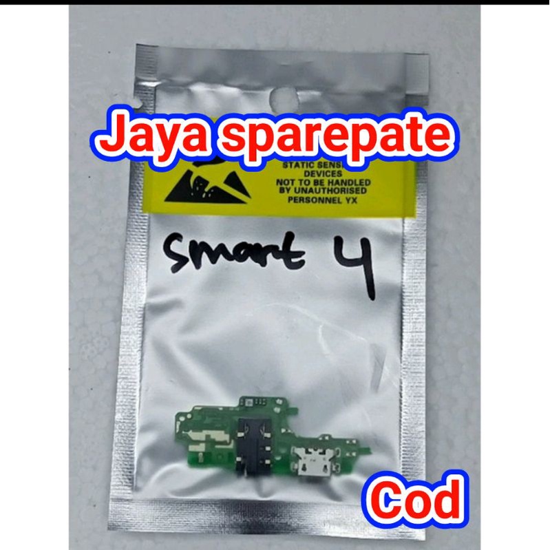 PAPAN CHARGER CAS FLEXIBLE CHARGER CAS PCB INFINIX SMART 4 ORIGINAL