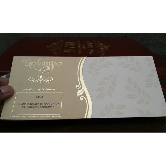 undangan pernikahan murah 88160