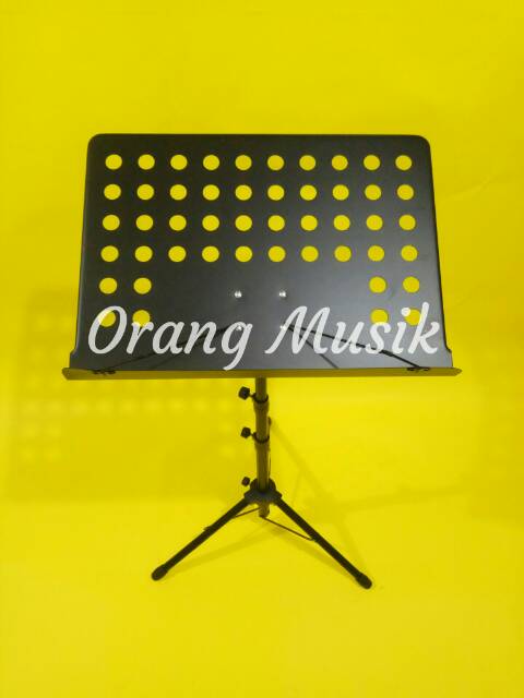 Stand Book Besar Bolong Import - Stand Partitur Lipat Besar Original