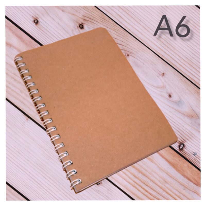 

A6 (mini) Kraft Notebook