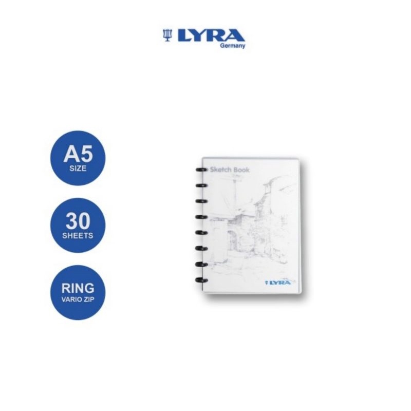 

Lyra Sketch Book A5 30 Lembar Buku Sketsa Gambar Bisa Refil Sketchbook 9210250