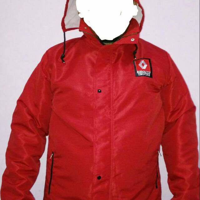 Jaket Renault Truck / Jaket Anti Air / Red Jaket