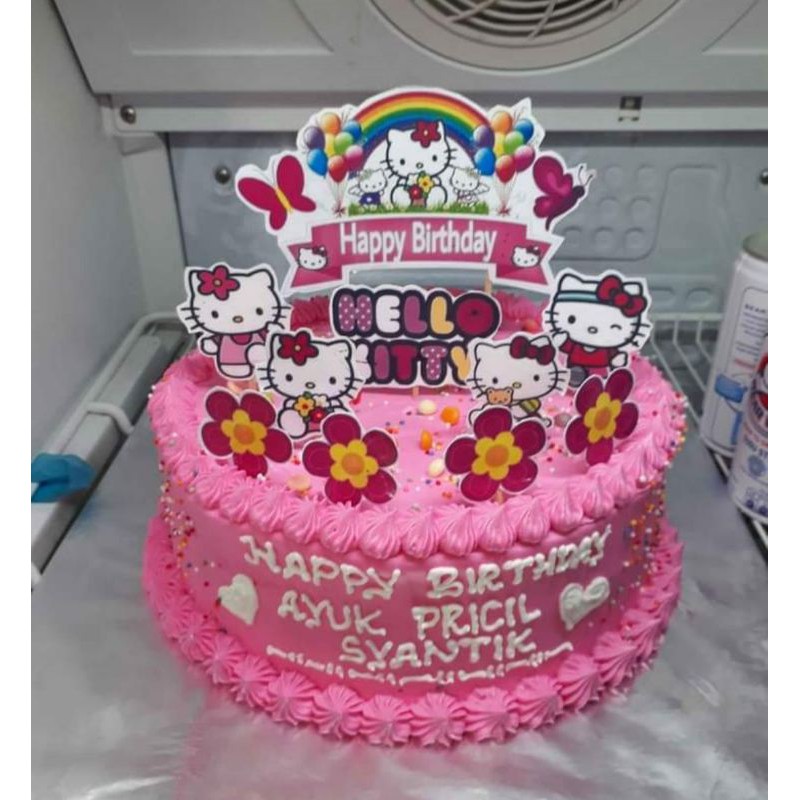 

Kue Ulang Tahun Hello Kitty uk20