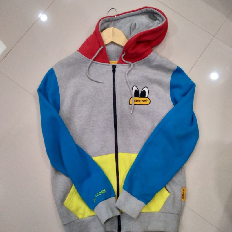 hoodie ziper pancoat 4warna