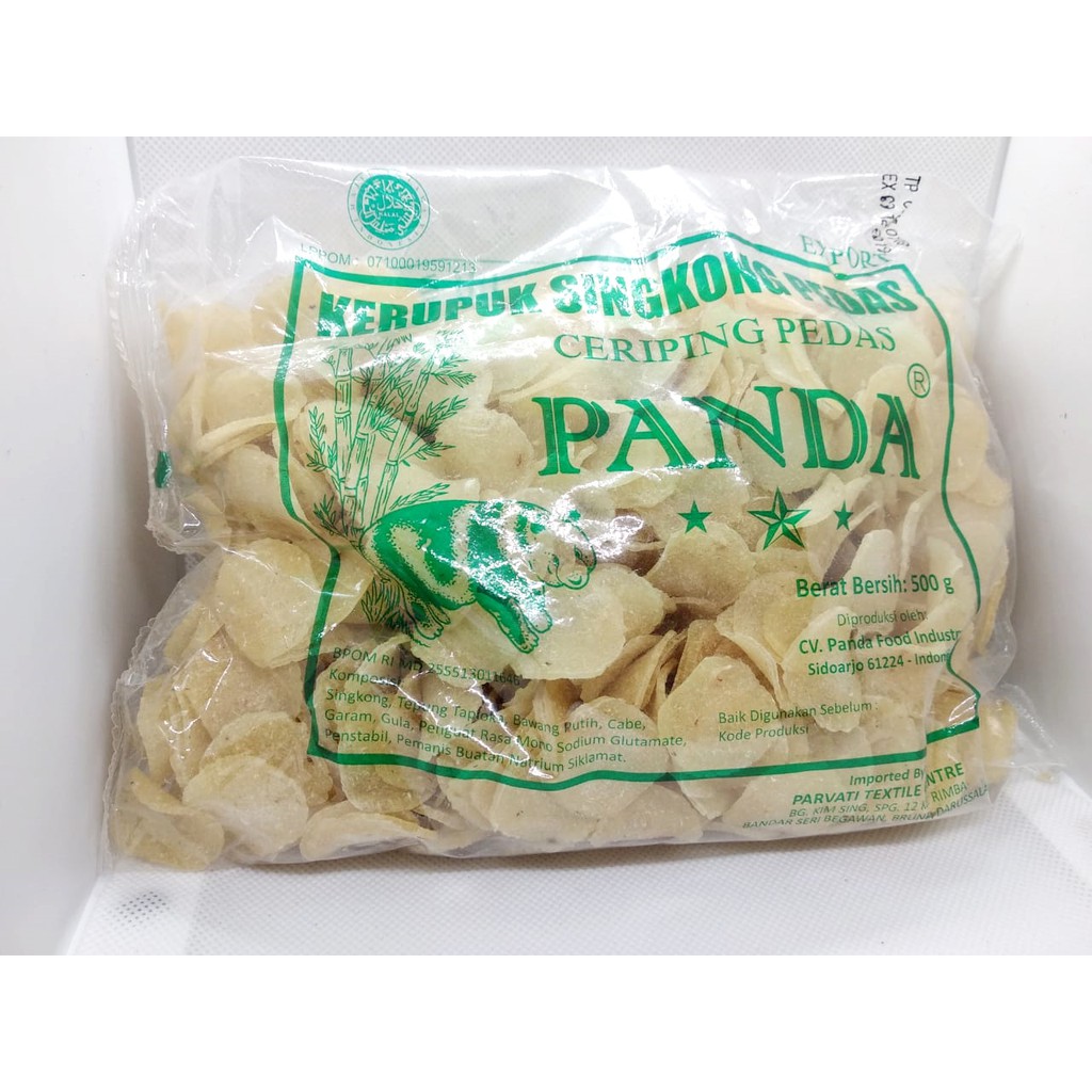 

Kerupuk - Keripik - Krupuk - Ceriping Singkong Pedas PANDA