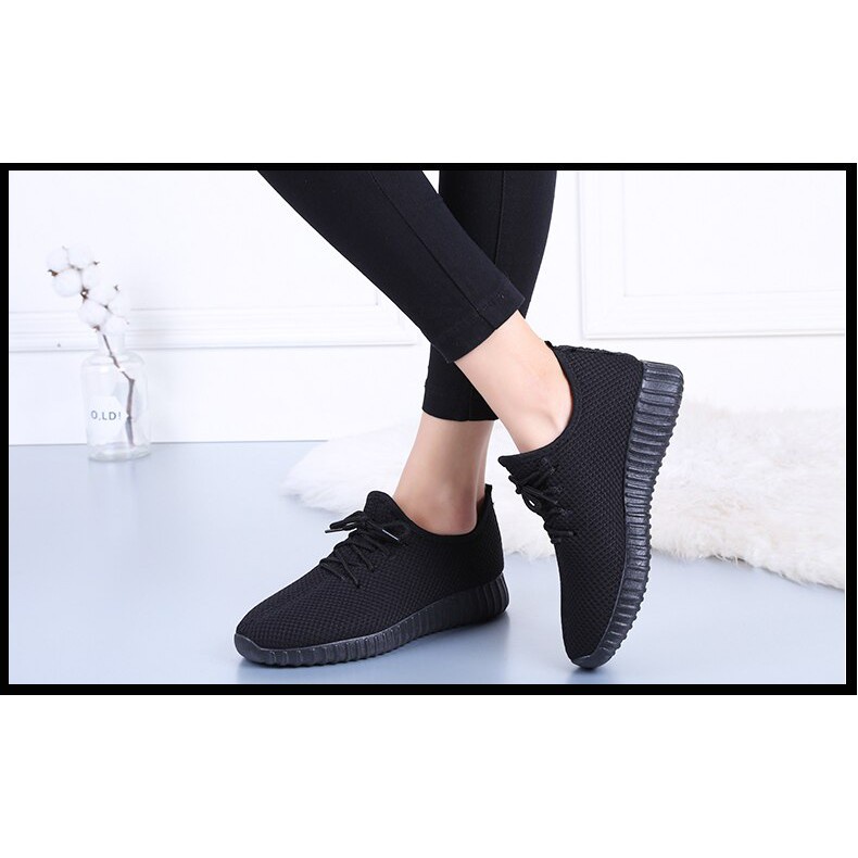 [ PRODUK IMPORT 100% ] Sepatu Sneaker Wanita Kets Kasual YZ Runing Shoes - Sepatu Wanita Sneaker Import Sport Korea New