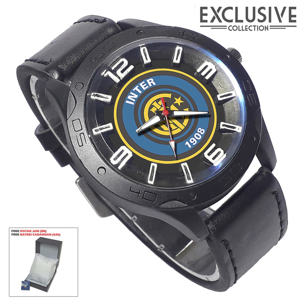 Jam Tangan INTER Kalep Hitam (Exclusive)