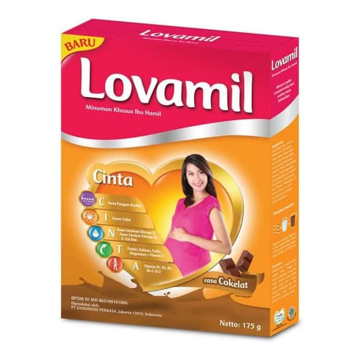 Lovamil 175gr rasa coklat