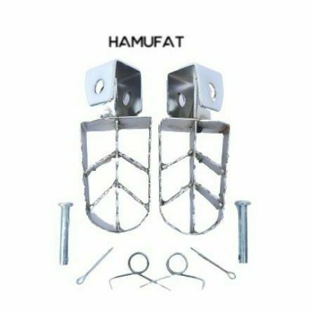 Footstep Postep Foot Step Bostep Motor Trail Klx Crf 150L Viar Cross X 250 Yz Ktm Depan Chrome G