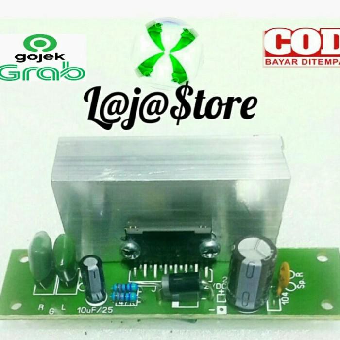 Amplifier / Kit Power Amplifier Ic Tda 7266 Btl Stereo 40W Murah Meriah Ready