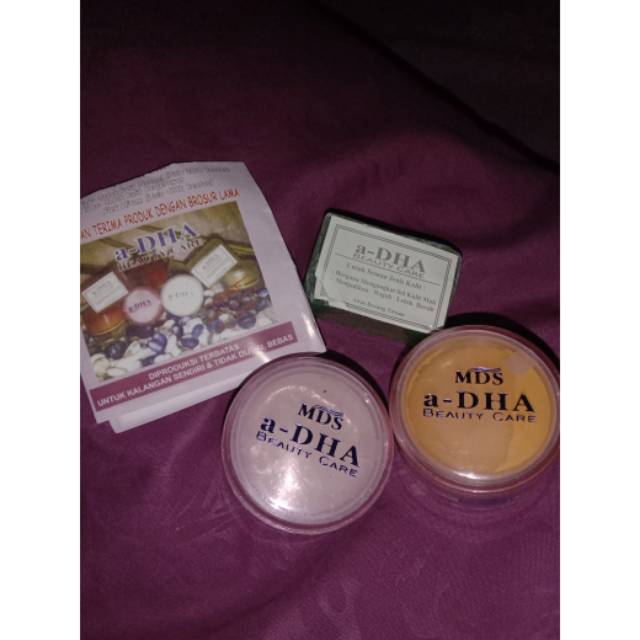 Cream A-Dha Beuty car crem wajah original pemutih wajah penghilang flek hitam juheshop