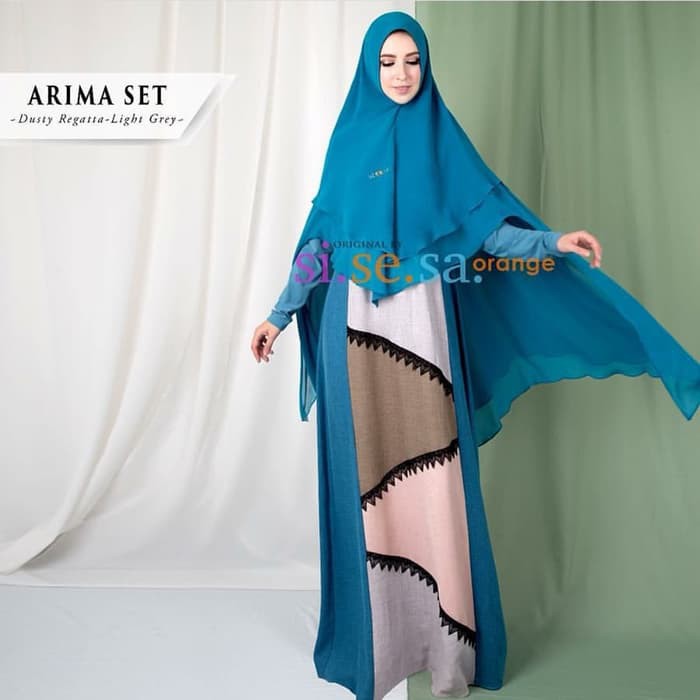 Syari Arima by Sisesa / Set Dress Khimar