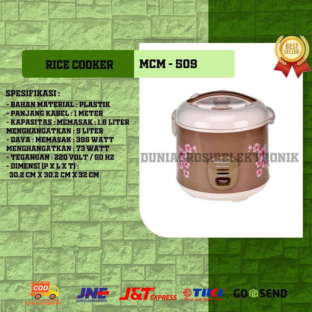 Miyako Rice Cooker MCM - 509
