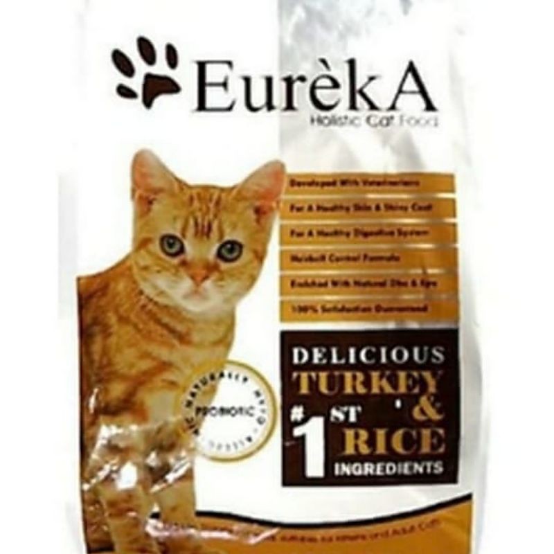 Gojek Makanan Kucing Eureka Turkey Adult 9,07kg - Eureka Adult Cat food