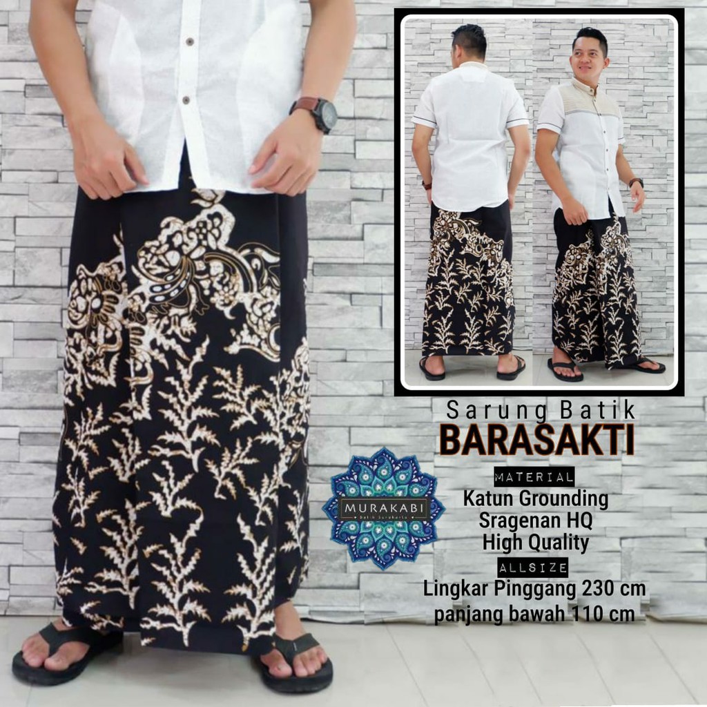 SARUNG BATIK ASLI SOLO KATUN HALUS PREMIUM MODERN BUSANA MUSLIM  ASLI SOLO KATUN HALUS PREMIUM MODERN BUSANA MUSLIM  Barasakti Murakabi SETA NAGA SOKLAT WIRYATAMA CENDRAWASIH TRUNTUM IRENG LIGA PRINGANOM GURDO SEBO PARANG CAKRA SOGAN BATIK SOLO AMANAH