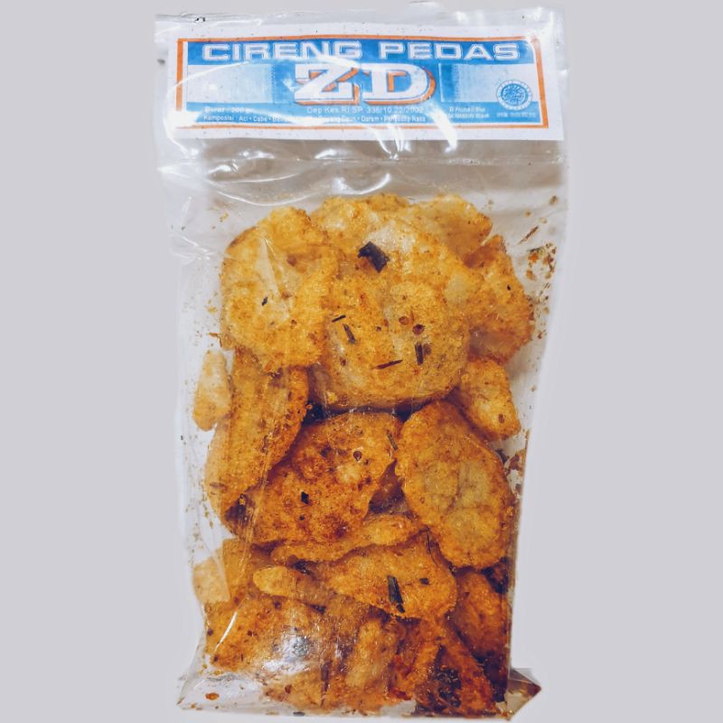 

Kerupuk Cireng Pedas ZD 200gr