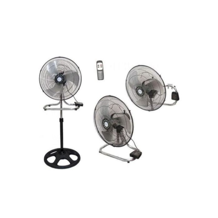 Miyako KST18RC Industrial Fan 3in1 Remote Kipas Angin Besi 18 inch