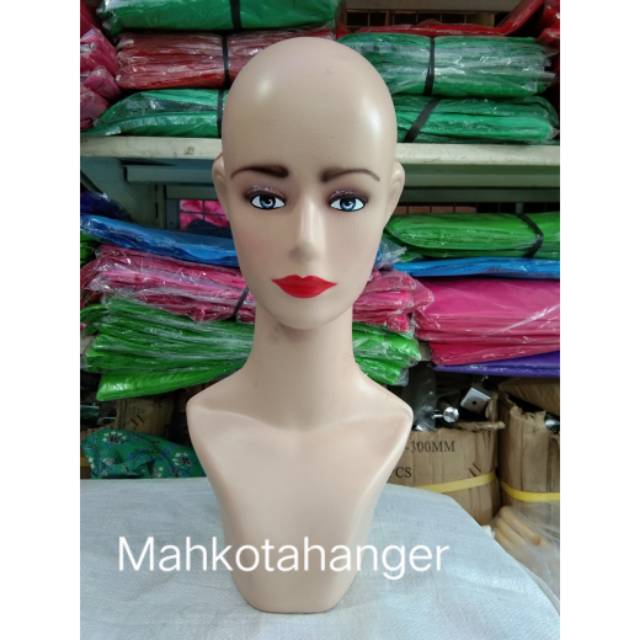 Manekin Kepala Dewasa | Display Jilbab | Display Manekin Kepala Dewasa