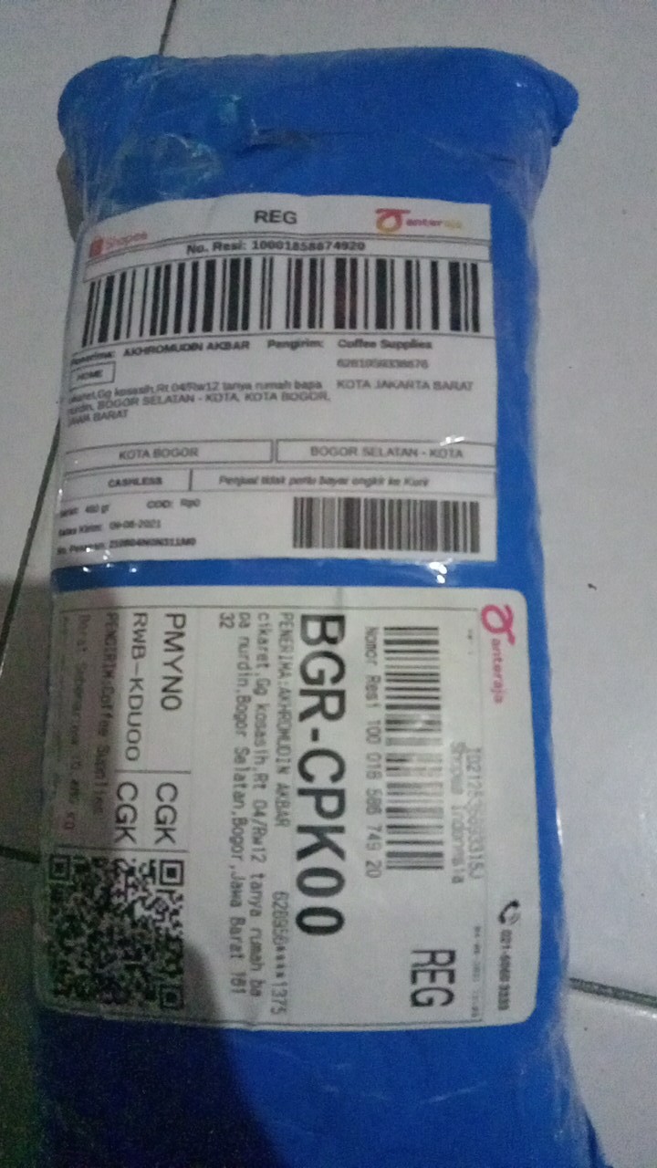 Standing Pouch Window Eco Mini 150 9x15 Kemasan Jendela Kantong Klip Masker Packaging Coklat