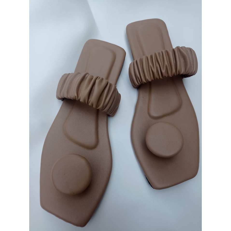 SANDAL WANITA JEPIT JAMUR KERUT AL55