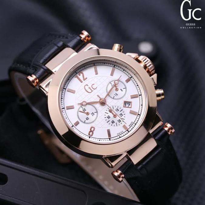 Jam Tangan Wanita GC kulit Guess Collection