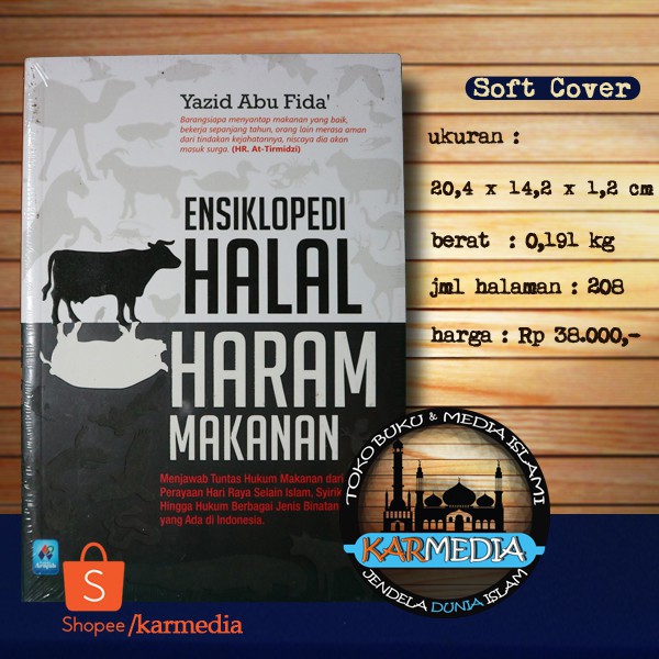 Promo Ensiklopedia   Ensiklopedi Halal Haram Makanan   Pustaka Arafah   Karmedia Murah