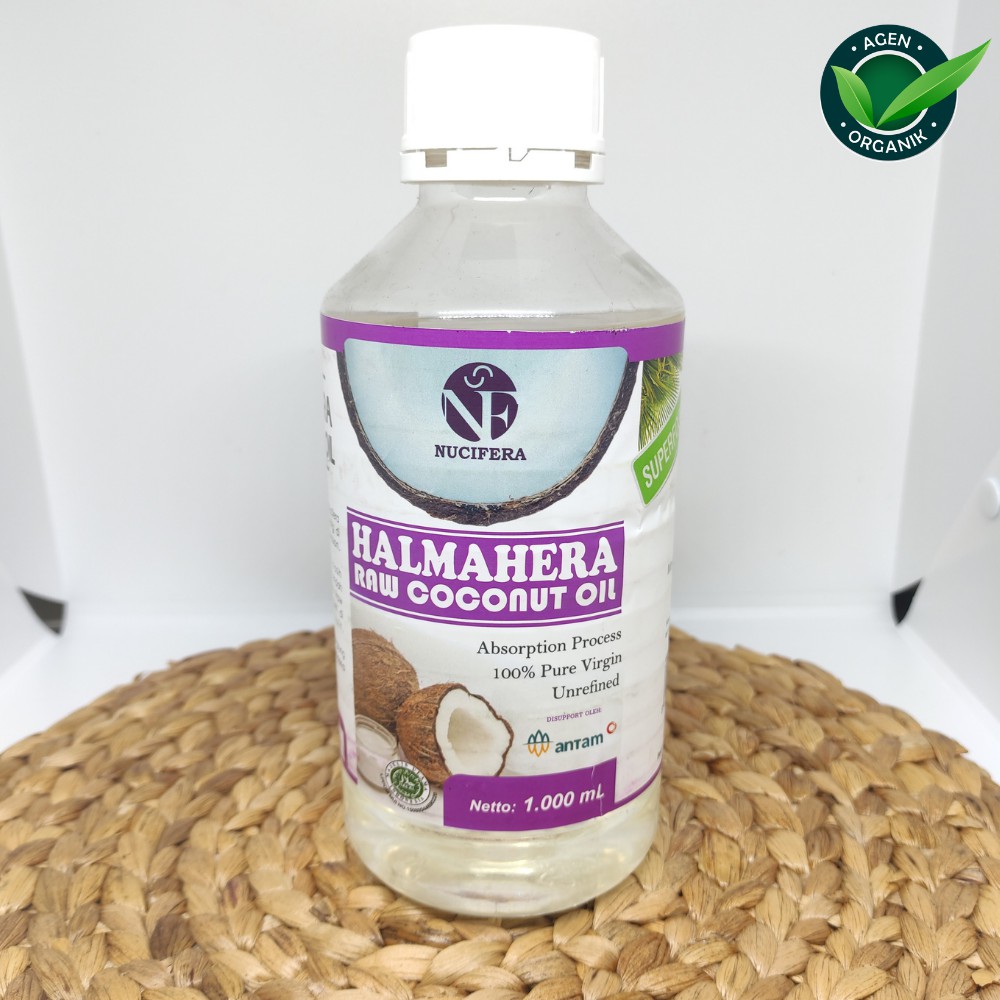 Nucifera Raw Virgin Coconut Oil VCO 1 L